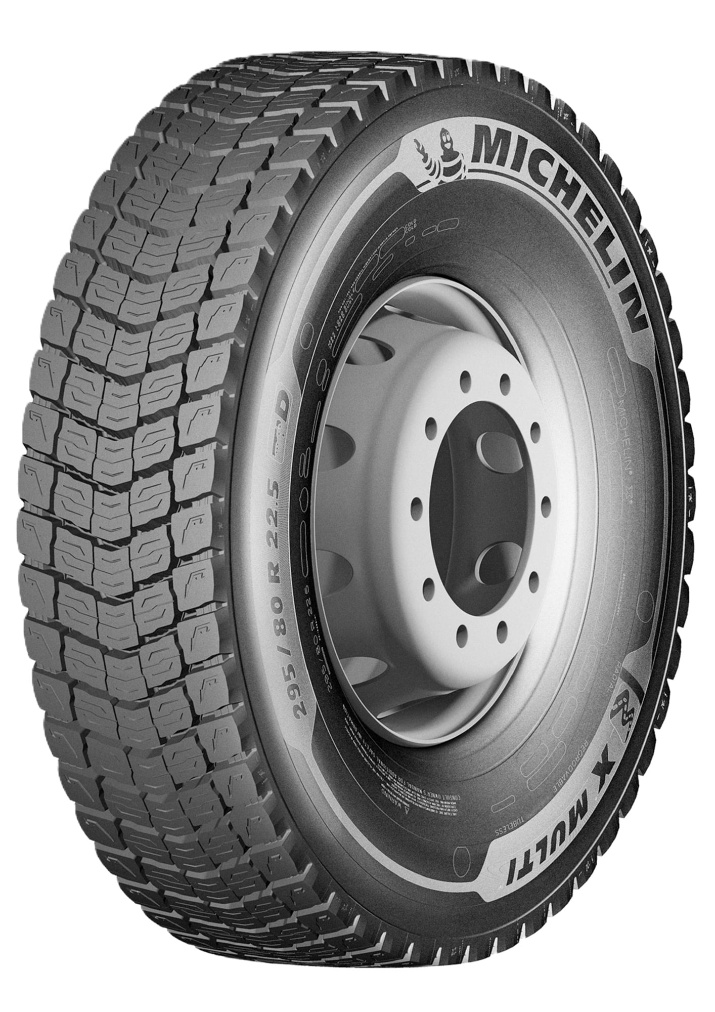 PNEU MICHELIN 295/80R22.5 X WORKS D TL 152/148K V